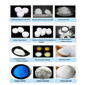 Químico para Tratamiento de Piscinas, Ácido Triclorocianúrico TCCA 90% de Pureza, en Tabletas, <span class=keywords><strong>Granulado</strong></span> y Polvo, Multifuncional - Product Image 6