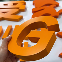 DakeSign OEM Lettres 3D en acier inoxydable couleur personnalisée IP65 étanche pour signalétique d'entreprises, d'hôpitaux et d'expositions, installation facile