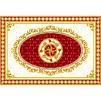 Carreaux de sol en céramique pour villa de grande taille Nouveaux designs Tapis en cristal poli populaire Casse-tête Carreaux de céramique