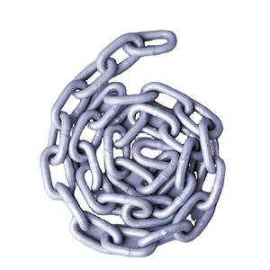 China Type G43 High Test NACM2010 Galvanized Zinc Alloy Steel Welded Iron <b>Chain</b> with Plain Finish - Product Image 1