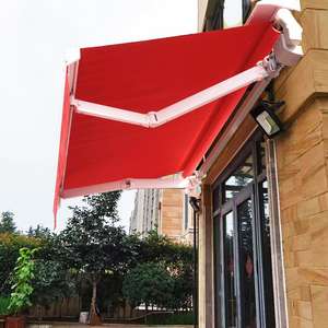 Toldos Eléctricos Exteriores para Villas Modernas Personalizados, de Poliéster, con Marco de Aleación de Aluminio Curvo, Retráctiles, Plegables, con Control Remoto - Product Image 3