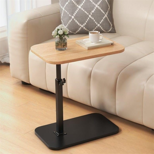 Best Selling Foldable C Shaped Wooden Side Table Mobile Couch Snack Laptop <b>End</b> for <b>Bed</b> - Product Image 1