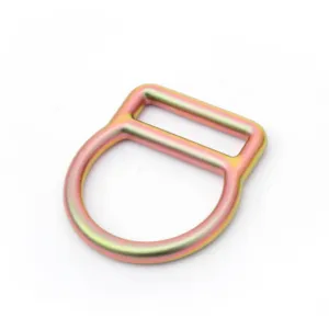 Anello a D migliore cintura di sicurezza che solleva l'anello a d scorrevole in acciaio per la protezione anticaduta della cintura di sicurezza/cordino di sicurezza