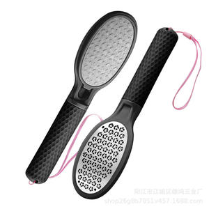 Lime à pieds en acier inoxydable de qualité supérieure pour éliminer les peaux mortes, appareil de polissage des pieds, éliminateur de callosités - Product Image 4