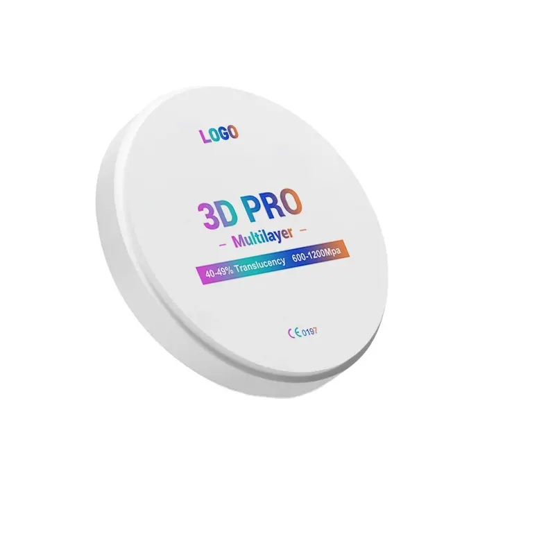 Oralead alta qualità miglior prezzo 3D Pro blocco di Zirconia multistrato per laboratorio odontoiatrico