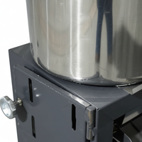 Machine de découpe électrique monophasée en acier inoxydable pour herbe, fourrage et légumes, avec lames de rechange