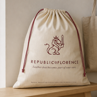 Sacs à chaussures en toile de coton mousseline blanche avec cordon de serrage, logo personnalisé, prix d'usine, sacs filtrants anti-poussière en tissu personnalisés pour chaussures