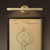 Miroir de salle de bain en laiton de luxe, applique murale, luminaire frontal, éclairage au-dessus du miroir, applique murale décorative, éclairage LED pour tableau