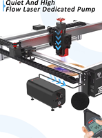Pompe à air silencieuse TWOTREES Mini compatible avec la machine de découpe laser à diode TTS TS2