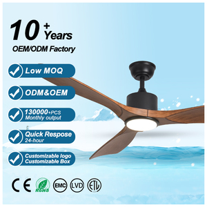 Quạt trần C067 52 inch không đèn, quạt trần hiện đại điều khiển bằng ứng dụng DC, không có đèn LED - Product Image 1