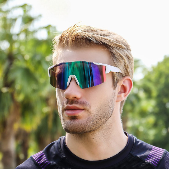 Sunway Eyewear High Quality Sports Mens Sun Glasses Fashionable Newest Design Sport Cycling Riding Men Sunglasses