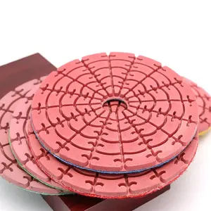 Disque de polissage à sec diamanté de 4 pouces 100mm Outils de polissage pour meule de sol en granit de jade pour carrosseries de voitures - Product Image 1