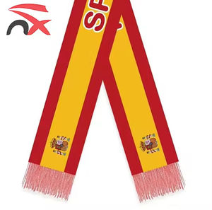 Drapeau d'Espagne, vente chaude, Coupe du monde de football, ensemble de soutien pour les fans de football d'Espagne, mini drapeau d'Espagne, écharpe, chapeau, bracelet pour les fans - Product Image 5