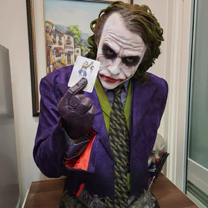 Figura de Acción de Resina GK de Alta Calidad y Bajo Precio, Busto del Joker de Película Americana, para Colección - Product Image 3
