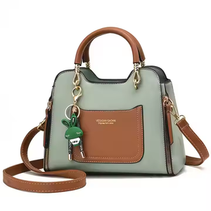 Trend Famous Custom Logo Designer Women's PU Leather Messenger Shoulder Bag with Star Pattern Zipper Closure Fashion Handbag - Product Image 1