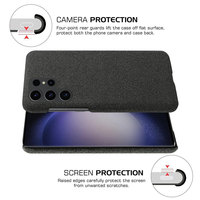 Funda Protectora para Teléfono Móvil SJK922, Resistente a Impactos, Color Puro, para S25 S24 FE Plus Ultra