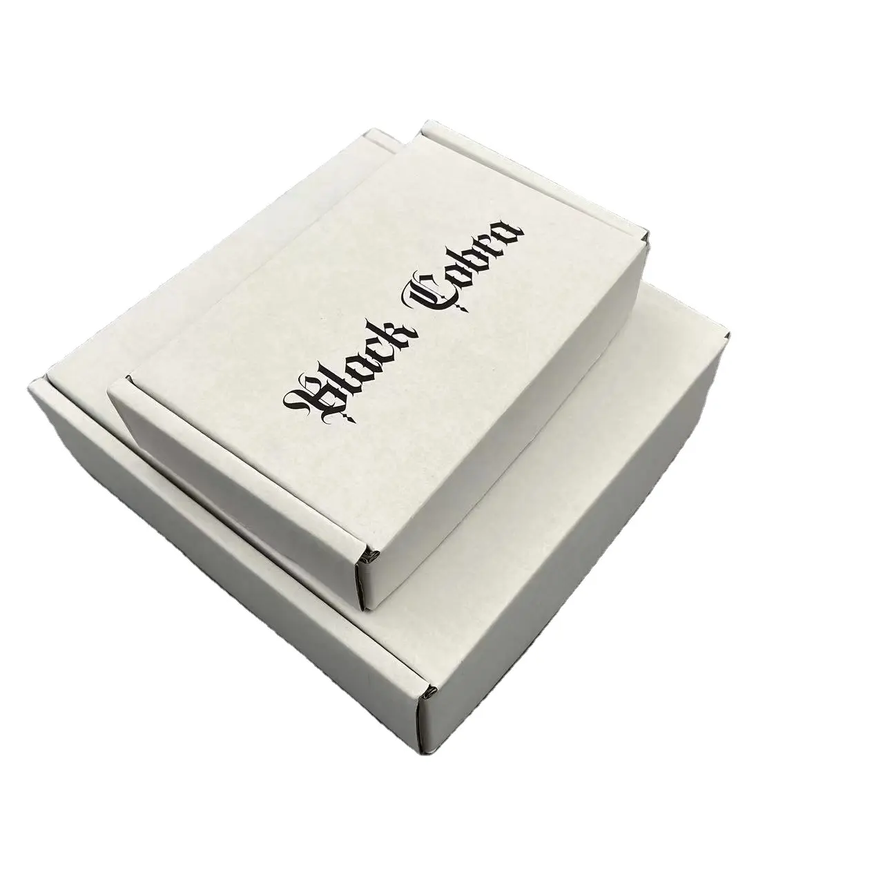 صندوق شحن مجسم رخيص السعر على شكل طائرة صندوق مستحضرات تجميل مجعد ورقي أبيض اللون مع شعار مخصص