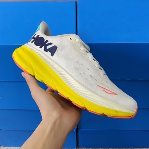 Wholesale High Quality Hokas 9 Lightweight Breathable <b>Running</b> Shoes Platform Shock Absorbing Sneakers Outdoor Walking shoes - Product Image 4