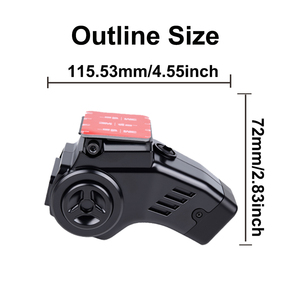 Cámara de Vehículo de Doble Canal Full HD 1080P, Grabadora de Video con Visión Nocturna, Audio y Soporte para Flotas - Product Image 2