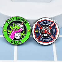 Pièces de Défi Personnalisées Émail Souple Pompiers Club de Chasse Pièces Commémoratives en Métal Prix Usine