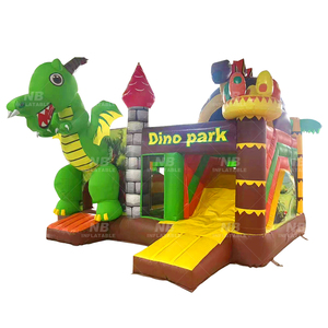 Castillo Inflable Pequeño para Niños, de PVC, para Jardín, Mini Brincolín, con Certificación CE, Capacidad para 5-8 Personas - Product Image 1