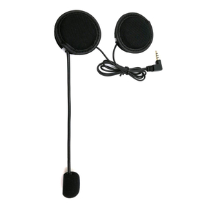 Phụ Kiện Tai Nghe Bluetooth Cho Xe Máy Tai Nghe Nhét Tai Có Dây Micro Cho Bộ Đàm Mũ Bảo Hiểm Xe Máy V4/V6 3.5Mm - Product Image 2