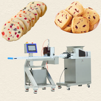 Machine automatique de moulage de biscuits Machine commerciale d'extrudeuse de pâte à biscuits Glacière Cookies Cutter Slicer Machine