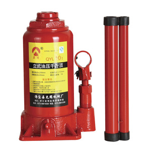 Gato hidráulico vertical Qyl 10T de 10 toneladas para reparación de automóviles - Product Image 1