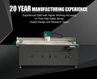 Machine de découpe de carton et de panneaux rigides CNC numérique de haute précision, moteur PLC, pompe, largeur maximale 1600 mm, économie d'énergie sur 3 ans