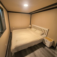 Maison modulaire préfabriquée en conteneur extensible de 40 pieds pour habitation ou bureau