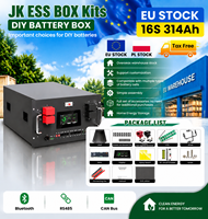 Kit Kotak Baterai DIY EU Stock JKESS 6U 16S 48V 280Ah-314Ah, Dapat Ditumpuk, untuk Sel Lifepo4 280ah-334ah