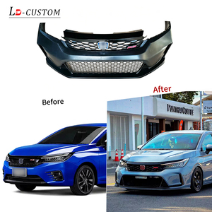 เหมาะสำหรับ Honda <span class=keywords><strong>City</strong></span> ปี 2020-2026 เพื่ออัพเกรด<span class=keywords><strong>กันชน</strong></span><span class=keywords><strong>หน้า</strong></span> กระจัง<span class=keywords><strong>หน้า</strong></span> และชุดแต่งรอบคันเพื่อให้ด้าน<span class=keywords><strong>หน้า</strong></span>ดูใหญ่ขึ้น - Product Image 5