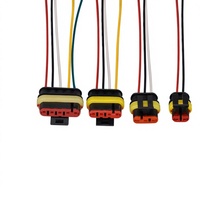 3239 Kabel Elektronik Perakitan Kawat Las Soket PSU DuPont DC5.5*2.1 Tahan Suhu Tinggi, Berlapis Timah Tembaga XLPE PTFE Nylon