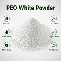 Óxido de Polietileno Soluble en Agua (PEO) en Polvo para Aditivo Espesante de Mortero de Cemento