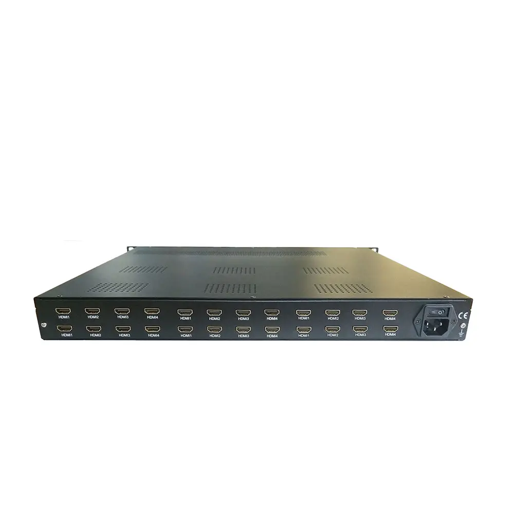 24 포트 디지털 헤드 엔드 인코더 모듈러 H264 HD 에 DVB-C DVB-T ISDBT ATSC RF 변조기 HD 인코더 변조기
