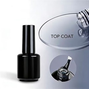 Factory direct sales 15ml Professional Super Clear Gel Nail Polish Clear UV Gel <b>Top</b> <b>Coat</b> - Product Image 4