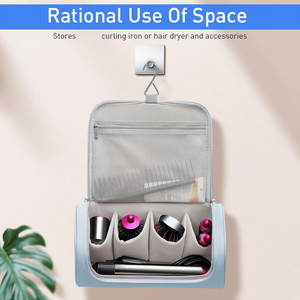 Sac de rangement pliable en cuir imperméable et résistant à l'usure avec fermeture éclair, motif bonbon tendance, grande capacité pour sèche-<span class=keywords><strong>cheveux</strong></span> - Product Image 4