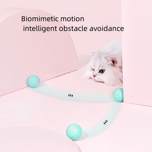 Pet Accessories Smart <strong>Cat</strong> <strong>T</strong> Oys Automatic Rolling Ball Electric <strong>Cat</strong> Toys Interactive for <strong>Cats</strong> Training Self-moving Kitten Toys - Product Image 4