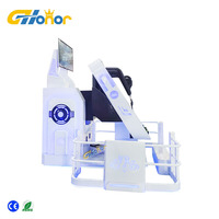 Superbe machine de jeu de divertissement VR G-honor GH-VR003, simulateur de chaise VR 360 double pour centre commercial