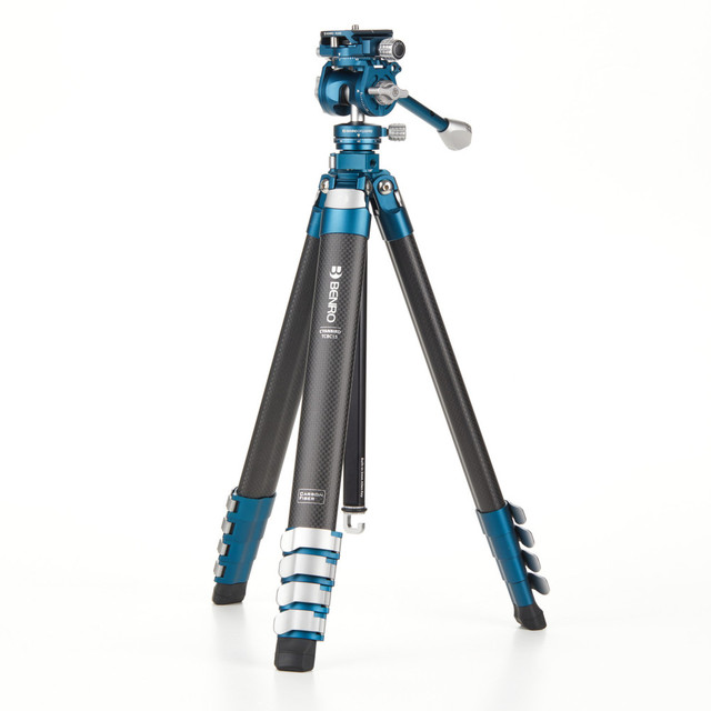 Benro CyanBird Carbon Fiber Tripod Professional Heavy Duty Tripod With Flip Lock Outdoor Travel Dslr Camera Tripod