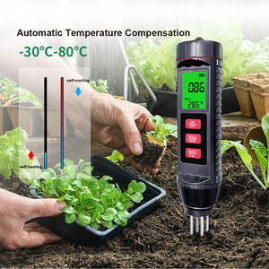 Digital <strong>EC</strong> Temperature <strong>Meter</strong> Soil <strong>Meter</strong> for Garden Farm 2in 1 Soil <strong>EC</strong> <strong>Meter</strong> with Cable Big Screen <strong>EC</strong> Soil <strong>Meter</strong> - Product Image 4