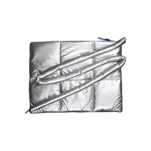Funda Metálica Acolchada para Laptop, Bolsa Protectora Antigolpes para MacBook, Funda Protectora Suave para Laptop de 14/15.6 Pulgadas - Product Image 1