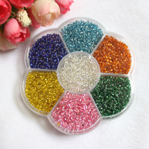 Flower Shape Six Box Plastic Material Beautiful Cute Boxes for Girls Jewelry Accessories Storage