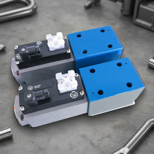 Vanne Servo Proportionnelle à Action Directe avec Contrôle par Solénoïde, Piston à Manchon en Acier, Unité de Retour de Position, en Fonte, 24V, Port 1/2 - Product Image 5