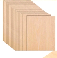 Tablero de Madera Moderno para Manualidades, Tablero de Madera Contrachapada de Tilo Blanco de 3 mm, Tablero para Grabado Láser, Uso en Hoteles, E0