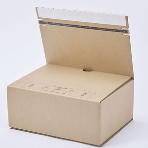 Customised Printed Logo Easy Self Seal Tape Cardboard Mailer Box Express Carton