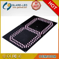 Éblouissement-LED 12 pouces 8.888 blanc haute luminosité télécommande numérique LED changeur de prix affiche pour station-service