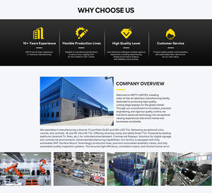 Televisor Inteligente QLED de 50-120 Pulgadas con Android 14, 4K Ultra-HD, Frecuencia de Actualización de 144Hz, Compatible con DLNA, para Hogar, Oficina, Hotel y Cine - Product Image 6