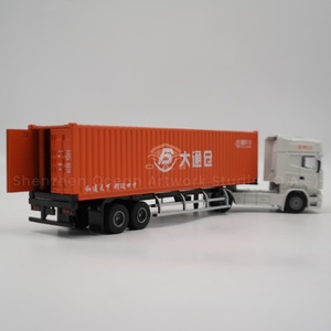 Modèle de conteneur O.A.S cadeau d'expédition d'usine personnalisé 1:50 Simulation DTC alliage matériel modèle de camion moulé sous pression - Product Image 3