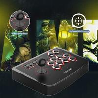 Manette de jeu d'arcade, joystick, stick de combat pour PS3, PC, Android, plug and play, sensation de combat de rue, contrôleur de jeu à bascule